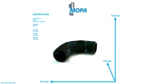 SHAPED HOSE - 5069971382 suitable for MTU engines