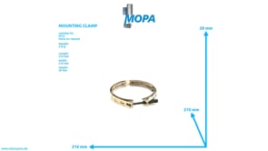 MOUNTING CLAMP - 5101400241 suitable for MTU engines
