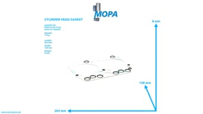 ZYLINDERKOPFDICHTUNG - 51039010285 passend für MAN D Motoren