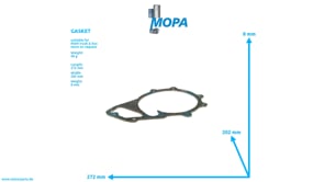 GASKET - 51069010160 suitable for MAN D engines