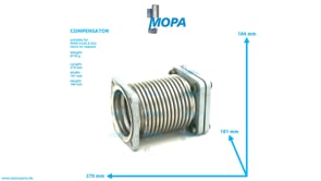 COMPENSATOR - 51081050071 suitable for MAN D-engines