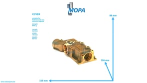 COVER - 51095030030 suitable for MAN D-engines