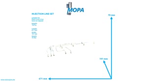INJECTION LINE SET - 51103026192 suitable for MAN D-engines INJECTION LINE SET - 51103026192 suitable for MAN D-engines