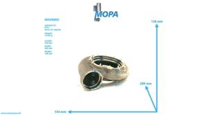 HOUSING - 5110805730 suitable for MTU engines