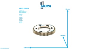 DRIVE PINION - 51113010223 suitable for MAN D engines