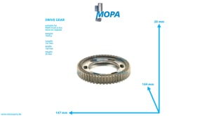 DRIVE GEAR - 51113010230 suitable for MAN D-engines