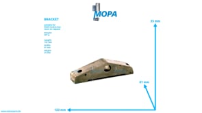 BRACKET - 51114020083 suitable for MAN D-engines