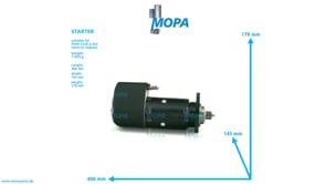 STARTER - 51262017271 suitable for MAN D-engines