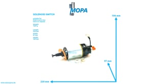 SOLENOID SWITCH - 51262120024 suitable for MAN D-engines