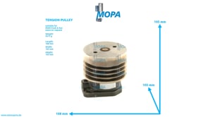 SPANNROLLE - 51958007321 passend für MAN D-Motoren