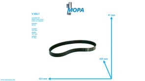 V-BELT - 51968200276 suitable for MAN D-engines