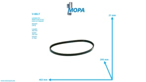 V-BELT - 51968200277 suitable for MAN D engines