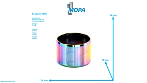 PLUG-IN PIPE - 51981820119 suitable for MAN D-engines