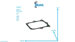 GASKET - 5240111380 suitable for MTU engines GASKET - 5240111380 suitable for MTU engines