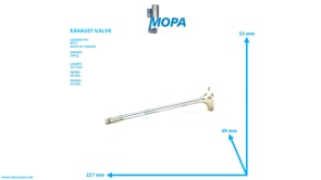 EXHAUST VALVE - 5240530305 suitable for MTU engines EXHAUST VALVE - 5240530305 suitable for MTU engines