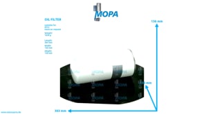 OIL FILTER - 5241840501 suitable for MTU engines OIL FILTER - 5241840501 suitable for MTU engines
