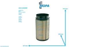 LUFTFILTER - 5320900001 passend für MTU Motoren