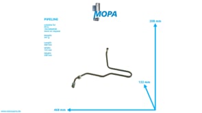 PIPELINE - 5360101270 suitable for MTU engines