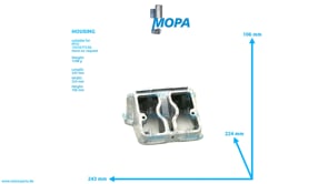 GEHAEUSE - 5500101433 passend für MTU Motoren