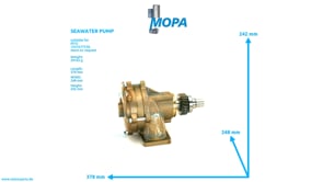 SEEWASSERPUMPE - 5502003101 passend für MTU Motoren
