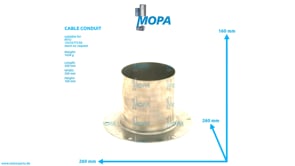 CABLE CONDUIT - 5531400382 suitable for MTU engines