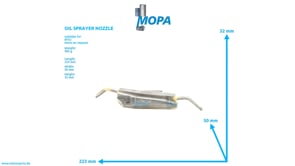 OELSPRITZDUESE - 5550101251 passend für MTU Motoren