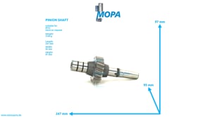 RITZELWELLE - 5552010005 passend für MTU Motoren
