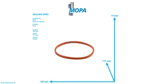 DICHTRING - 5561420157 passend für MTU Motoren