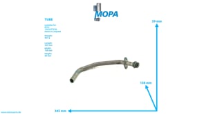 ROHR - 5580101224 passend für MTU Motoren