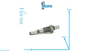 WELLE - 5582000002 passend für MTU Motoren