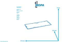 GASKET - 5600510580 suitable for MTU engines