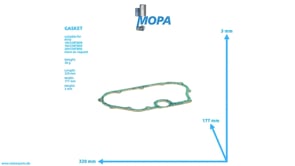 GASKET - 5600512280 suitable for MTU engines