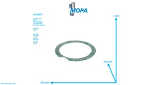 GASKET - 5600980480 suitable for MTU engines
