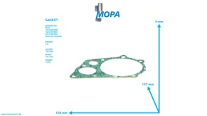 DICHTUNG - 5602010980 passend für MTU Motoren