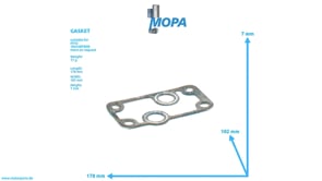 GASKET - 5611872380 suitable for MTU engines GASKET - 5611872380 suitable for MTU engines