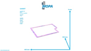 DICHTUNG - 5800110680 passend für MTU Motoren
