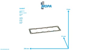 DICHTUNG - 5800152480 passend für MTU Motoren