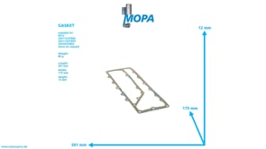 DICHTUNG - 5800152280 passend für MTU Motoren