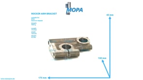 ROCKER ARM BRACKET - 5800500136 suitable for MTU engines ROCKER ARM BRACKET - 5800500136 suitable for MTU engines