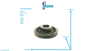 ZAHNRAD - 5800500905 passend für MTU Motoren