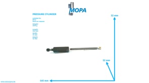 PRESSURE CYLINDER - 5800600390 suitable for MTU engines
