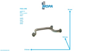 KRAFTSTOFFLEITUNG - 5800700438 passend für MTU Motoren