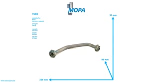 ROHR - 5800702738 passend für MTU Motoren