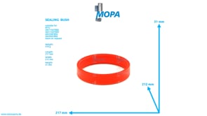 DICHTBUCHSE - 5800980182 passend für MTU Motoren