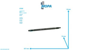 STUD - 5800980270 suitable for MTU engines