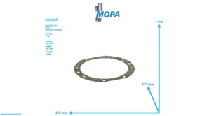 DICHTUNG - 5800981280 passend für MTU Motoren