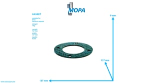 DICHTUNG - 5801860180 passend für MTU Motoren