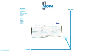 ELBOW - 5802001119 suitable for MTU engines