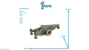 ROCKER ARM - 5840500034 suitable for MTU engines