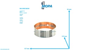 PLEUELBUCHSE - 5840510150 passend für MTU Motoren
